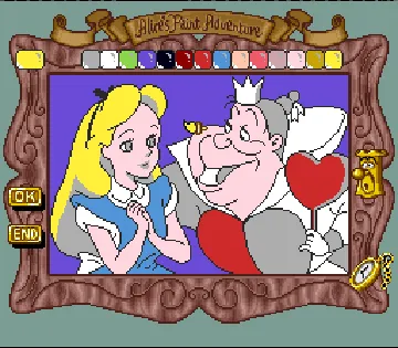 Alice no Paint Adventure (Japan) screen shot game playing